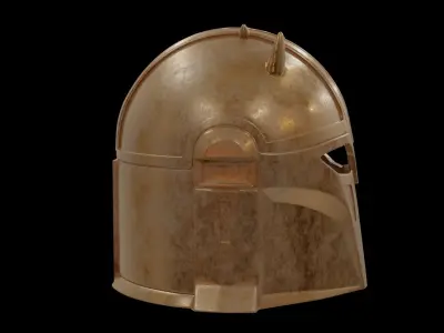 Mandalorian Armorer helmet 3D print model