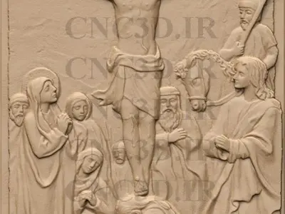 The crucifixion of Jesus Christ- Part 3 3D print model