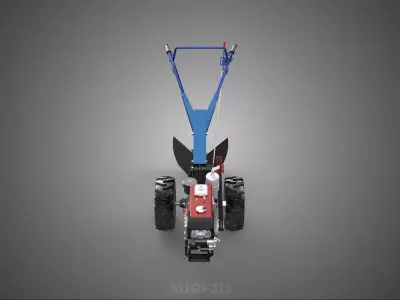 DITCHING PLOW MIDDLE SINGLE BUSTER FURROW POINT PLOUGH TRACTOR 3D model