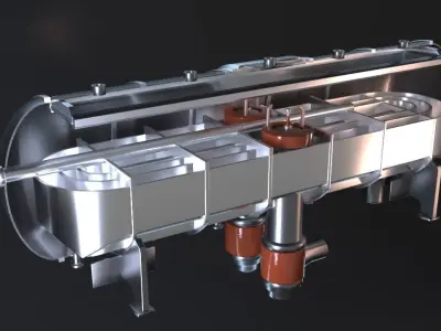  The reactor VVER 240 3D model