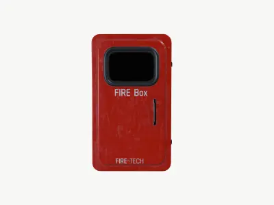Fire box 3D model