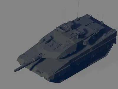 Stridsvagn 122A 3D model