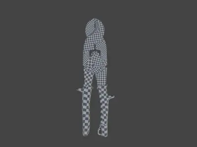 YATO YT-1933 CrMo 9mm Cable Cutter 3D model