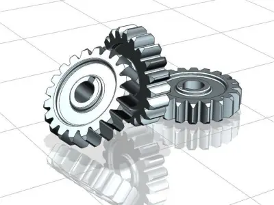 SPUR GEAR 1 Free 3D model