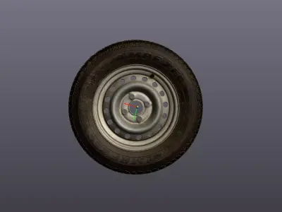 Full Size Tire  3D model