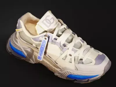Sneakers Photoscan 8k Free 3D model