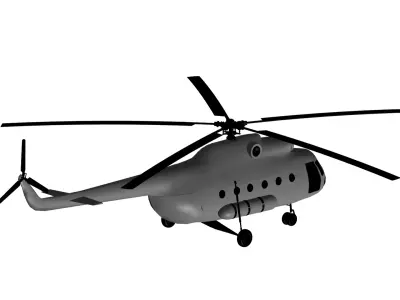 Mil Mi-8 3D model purchase