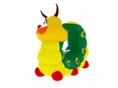 Caterpillar toy 3D model