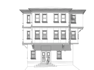 Historical Turkish House 3D model