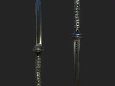 Jagdkommando Low-poly 3D model