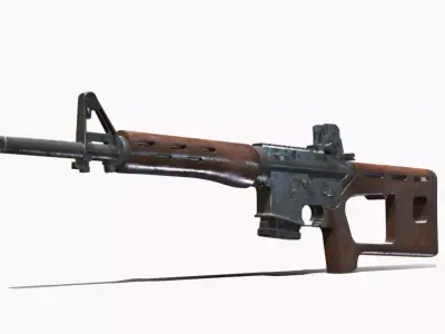 ADAR 2 15 Low-poly 3D model