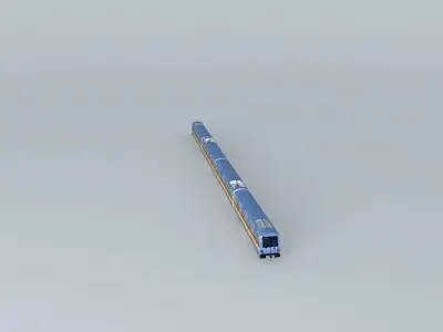 Shanghai Metro Line5 AC04 TrainALSTOM SH Company Free 3D model