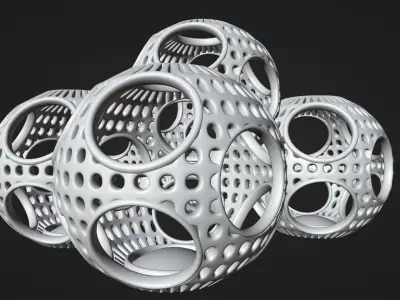 Modular Bubbles 3D model