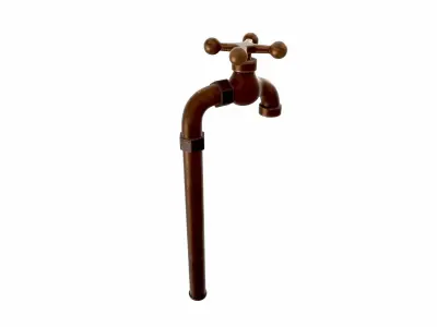 Water tap 3D model by Baria3DAsset