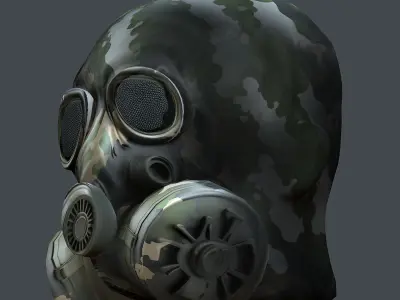 Helmet 3d model military combat Military Low-poly Low-poly Low-poly 3D model get