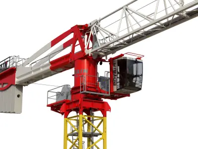 Tower Crane Potain MDT 269 J12 3D model