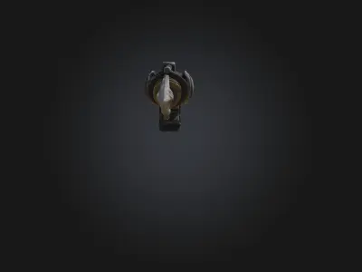 Harpoon Launcher  3D model