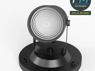 Spot light 3D model purchase