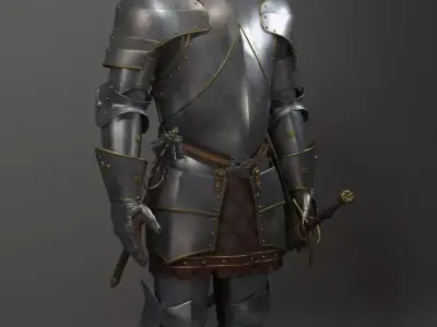 Knight 3D model purchase