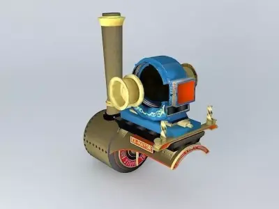 Burrell Showmans 4000 Part 1 Free 3D model