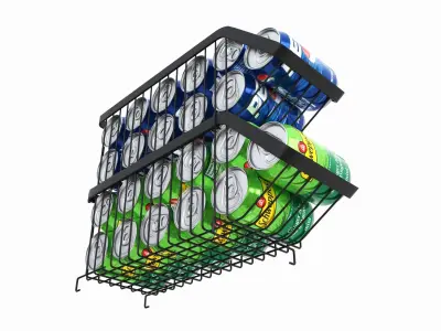 Stackable Soda Can Dispenser 3D model