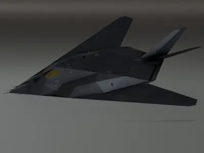 Pack Falcon Fighter Jets - 14 Aircrafts Low-poly 3D model