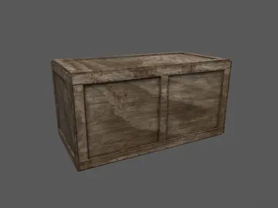 Military Crates Pack Low-poly 3D model