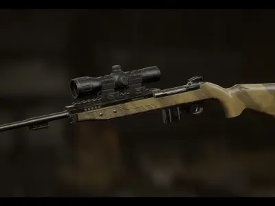 Weapon Pack 2 Low-poly 3D model
