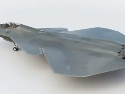 F47 NGAD 3D model
