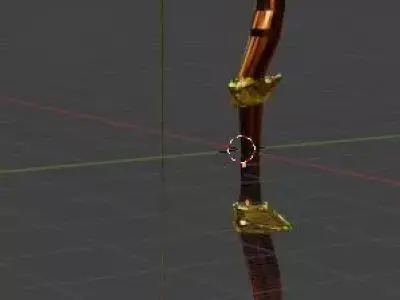 ancient indian bow 3D model