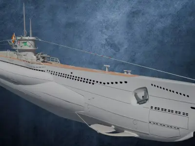 U-Boot TYP VIID 3D model