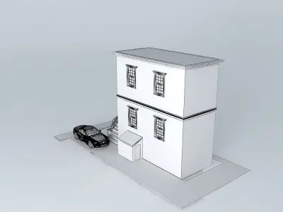 casa vitoriana victorian house Free 3D model