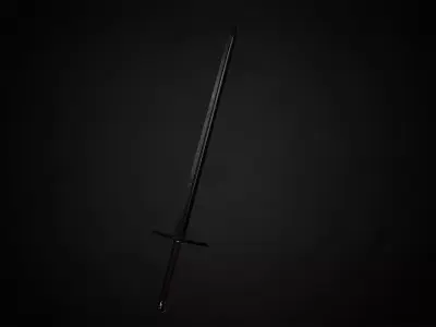Medieval Swords Low-poly 3D model purchase