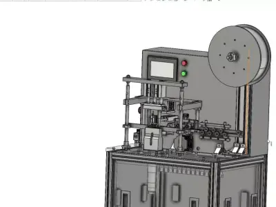 External Nose Bridge Ultrasonic Welding Machine 3D model