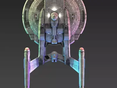 Star Trek Ship 3D model