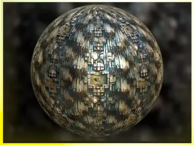 PBR Sci-Fi Seamless Realistic Material SBSAR 4k Texture 047 Texture