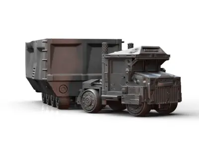 Salvage Truck 3D print model