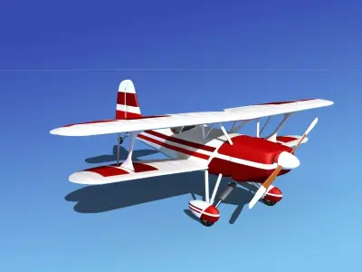 Stolp Starduster SA100 V12 3D model