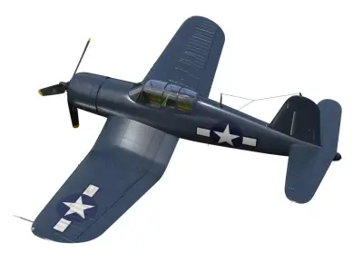 Chance Vought V354 3D model