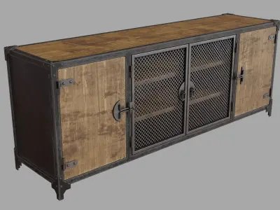 5 Industry Consoles 3D model
