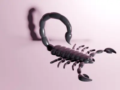 Scorpion Low-poly 3D print model