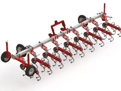 WG 0002 - Inter-row cultivator 600 3D model