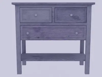 antique dresser 3D model