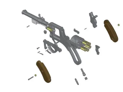 Mauser Zig-Zag fixed 3D model