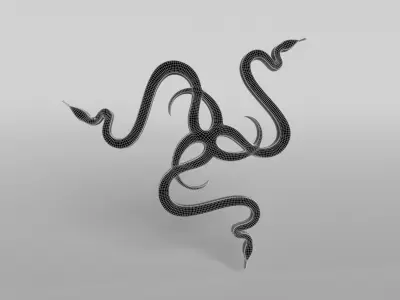 Razer Logo v2 002 Free low-poly 3D model
