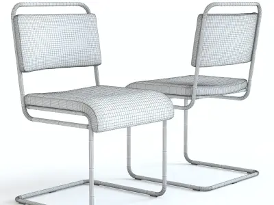 West Elm Industrial Chair 3D model