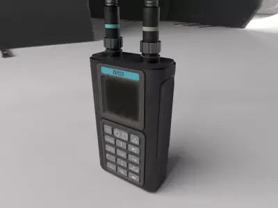 Bulat V4 FPV Drone Detector Low-poly 3D model