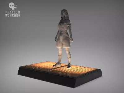 STAR WARS Black Series - Detention Block - Display Base  Free 3D print model