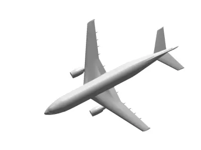 Airbus A300 3D model