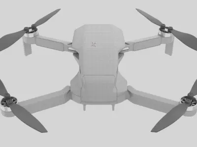 DJI Mini 2 3D model get